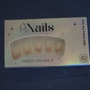 Colorful Press On Nails Set